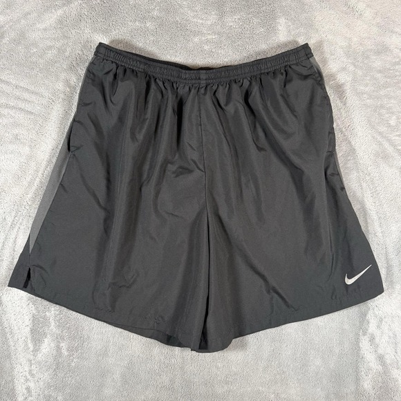 Nike Other - Nike Dri-FIT Shorts Youth Size 2XL Black Microfiber 11 Inch Running Gym Training